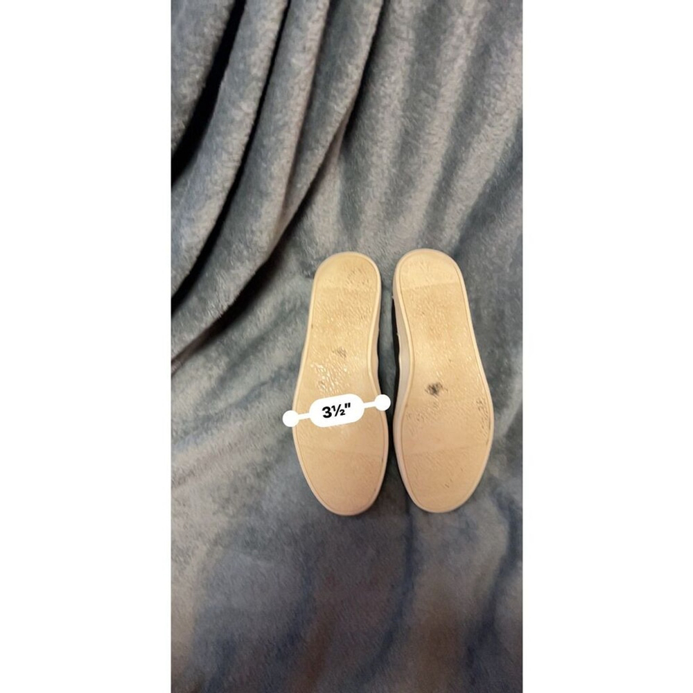 1984 Black Canvas Slip-On Shoes, Size 7 - Picture 5 of 6